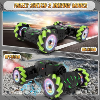 Pristar Dálkově ovládané auto 1:14 RC Stunt Car Car Drift Toy 2,4 GHz 360 Rotation Hand Controlled Stunt Car 4WD Remote Controll